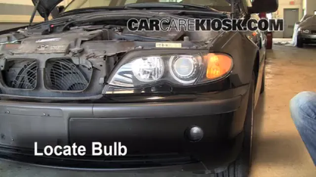 2002 BMW 325i 2.5L 6 Cyl. Sedan Luces Luz de carretera (reemplazar foco) 